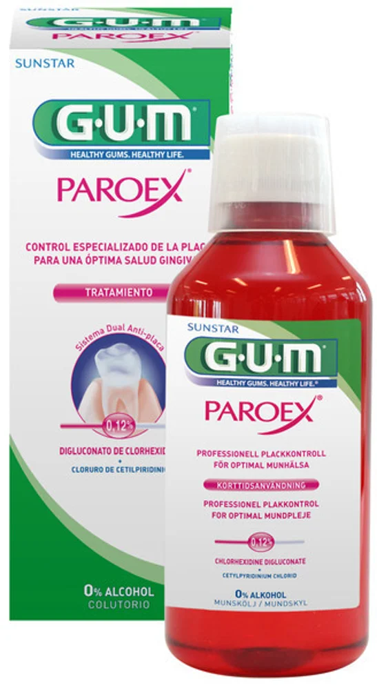 Gum Paroex Mouthrinse 0,12% CHX + 0,05% CPC 300ml