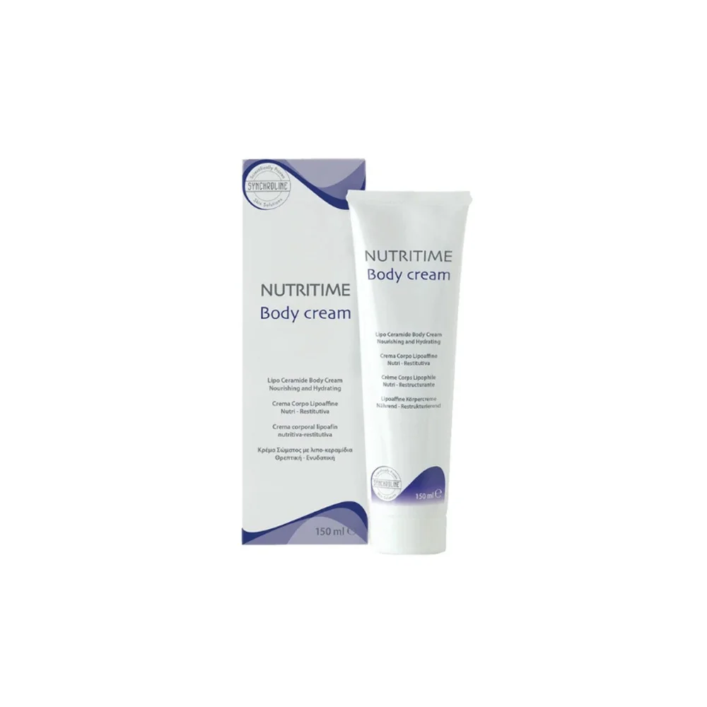 Synchroline Nutritime Plus Body Cream Ενυδατική Θρεπτική & Μαλακτική Κρέμα Σώματος 150ml