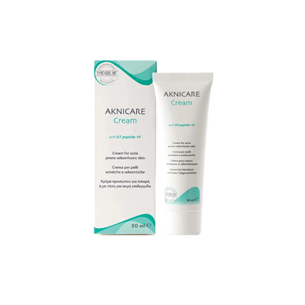 Synchroline Aknicare Cream Face Cream For Oily Or Acne-Prone Skin 50ml