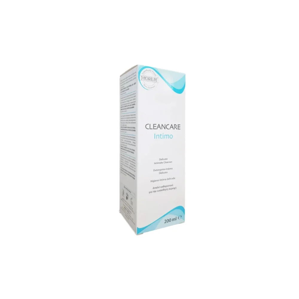 Synchroline Cleancare Intimo Cleanser Απαλό Καθαριστικό Για Την Ευαίσθητη Περιοχή 200ml