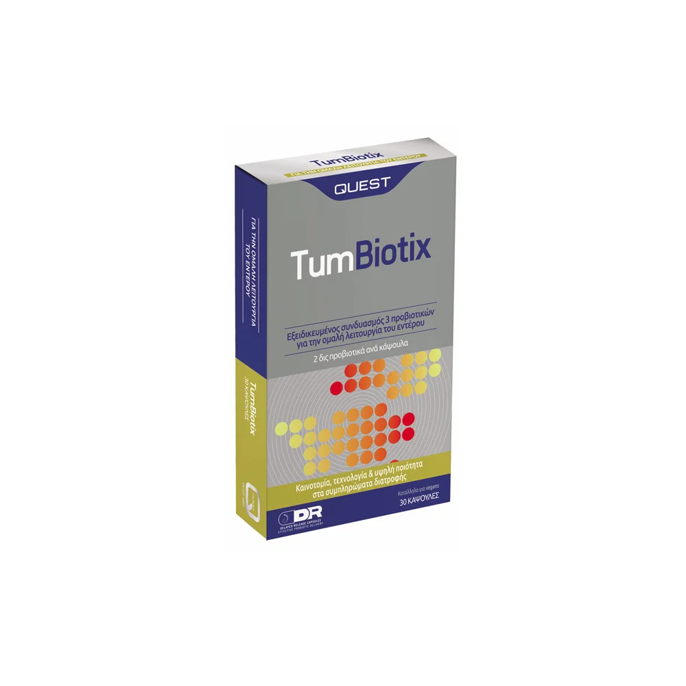 Quest Tumbiotix Bacteria For Good Bowel Function 30 capsules