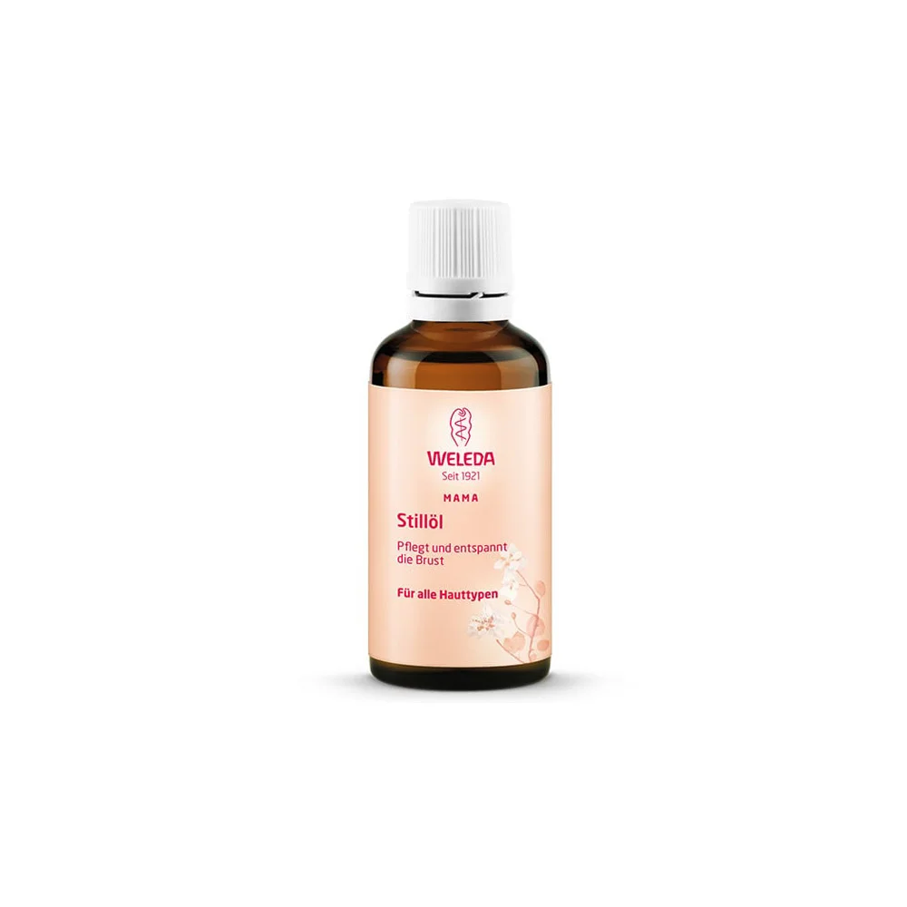 Weleda Mama Breast Feeding Massage Oil Stilleol Lactation Oil 50ml