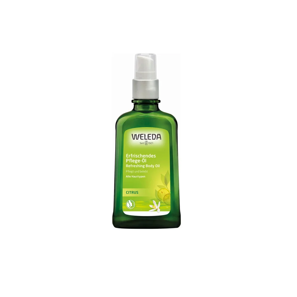 Weleda Citrus Refreshing Body Oil Moisturizing & Toning Citrus Oil 100ml