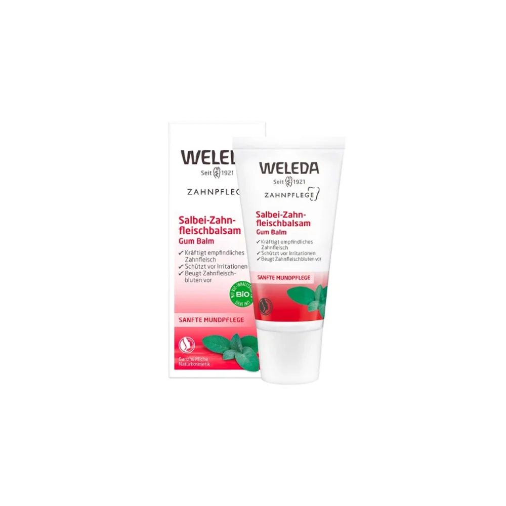Weleda Sage Gum Balm For Sensitive Gums With Sage 30ml