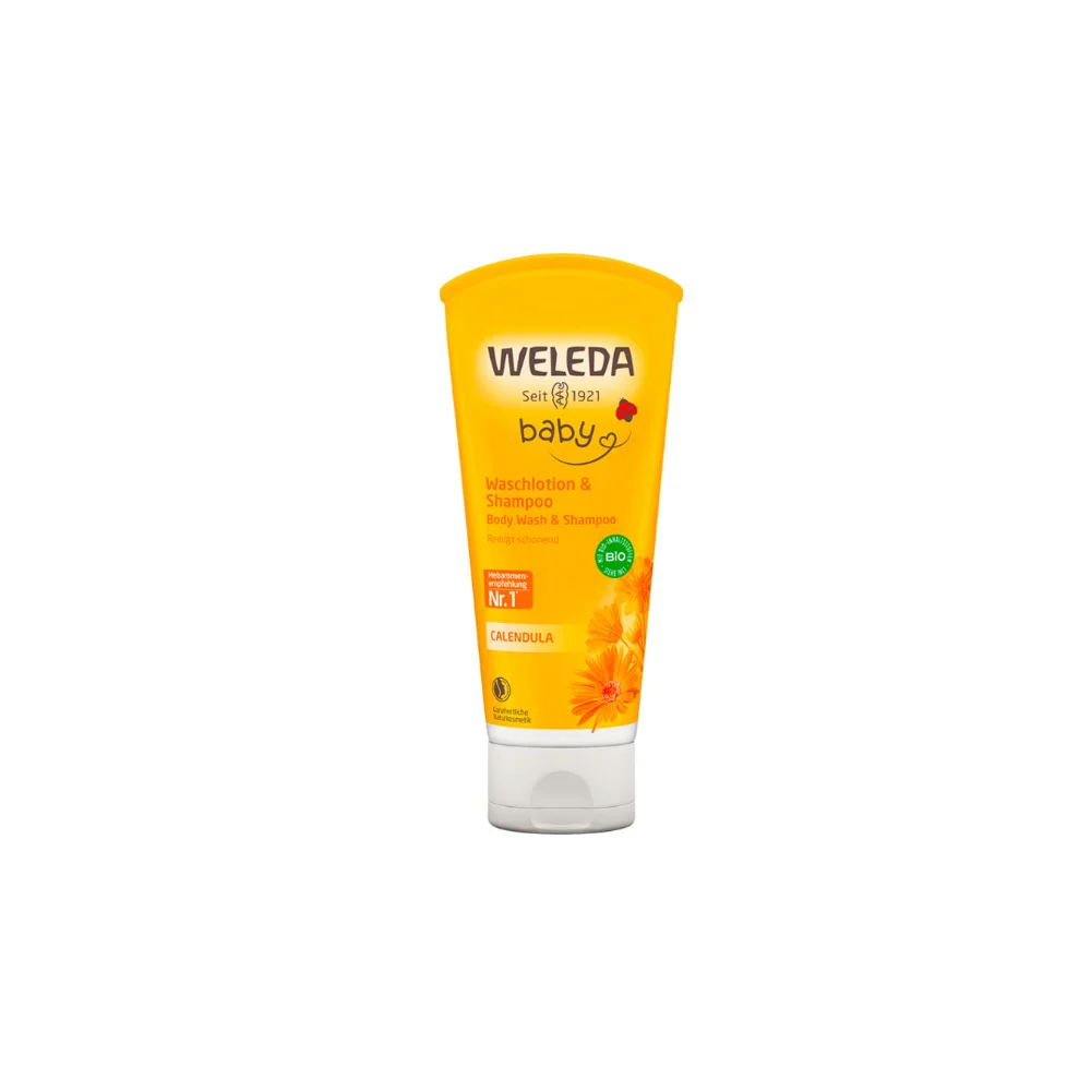 Weleda Baby Calendula Shampoo & Body Wash Calendula Baby Shampoo & Shower Gel 200ml