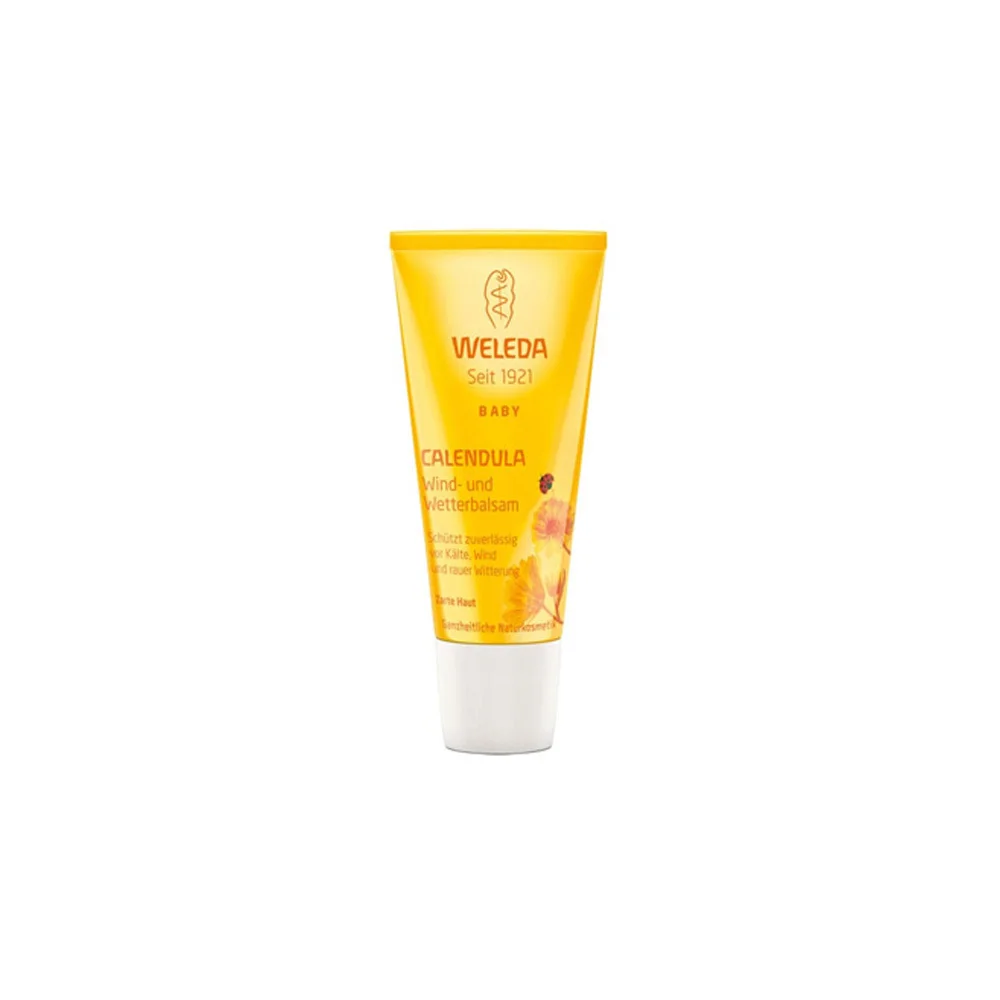 Weleda Baby Calendula Weather Protection Cream Calendula Cream To Protect Baby's Skin From The Cold 30ml