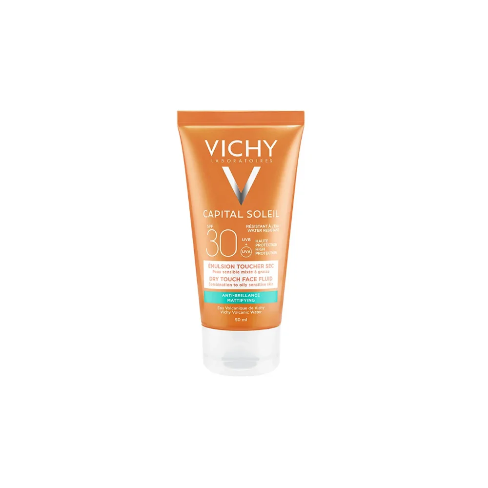 Vichy Ideal Soleil Mattifying Face Dry Touch SPF30 Sunscreen Face Cream For Matt Effect 50ml