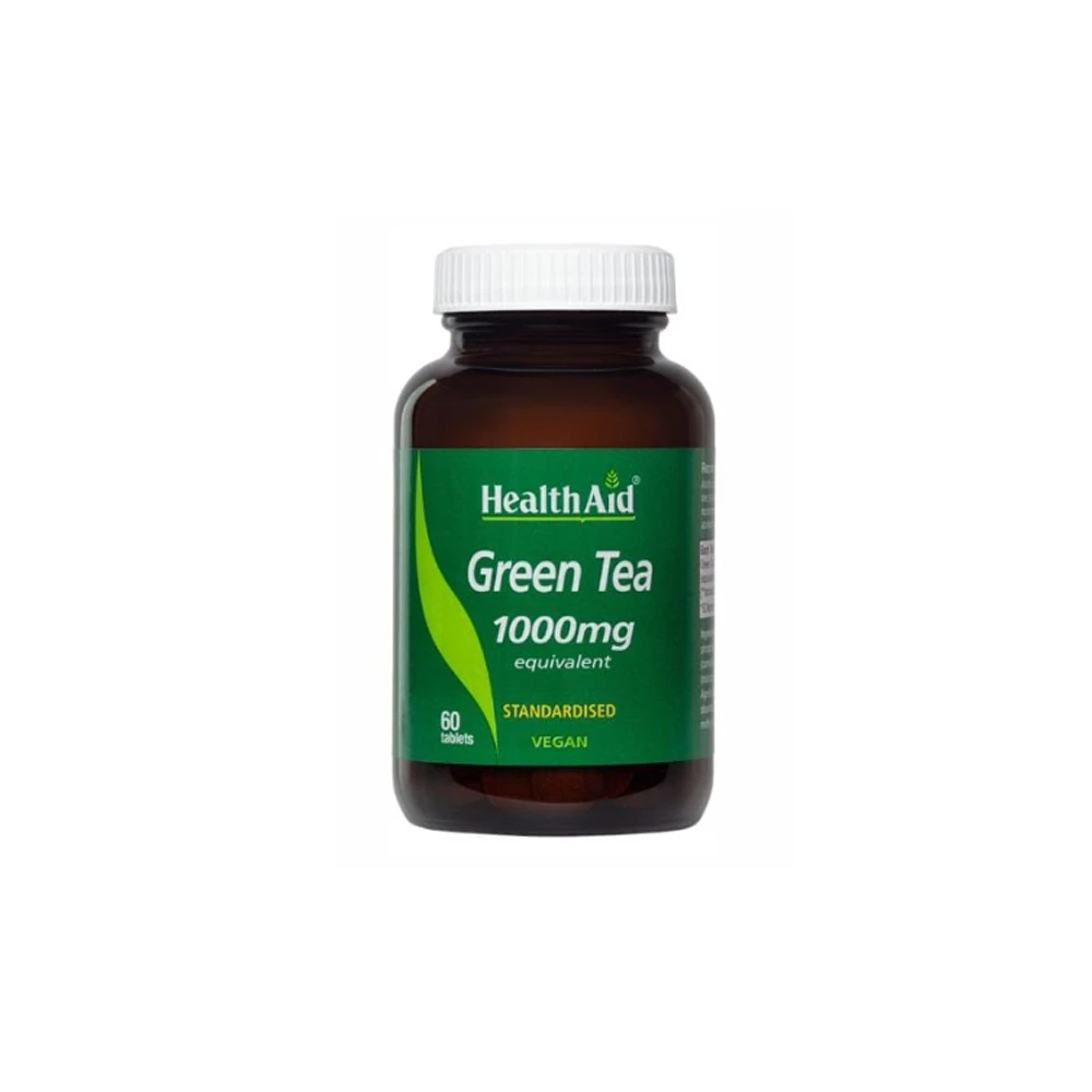 Health Aid Green Tea 1000mg 60 tabs