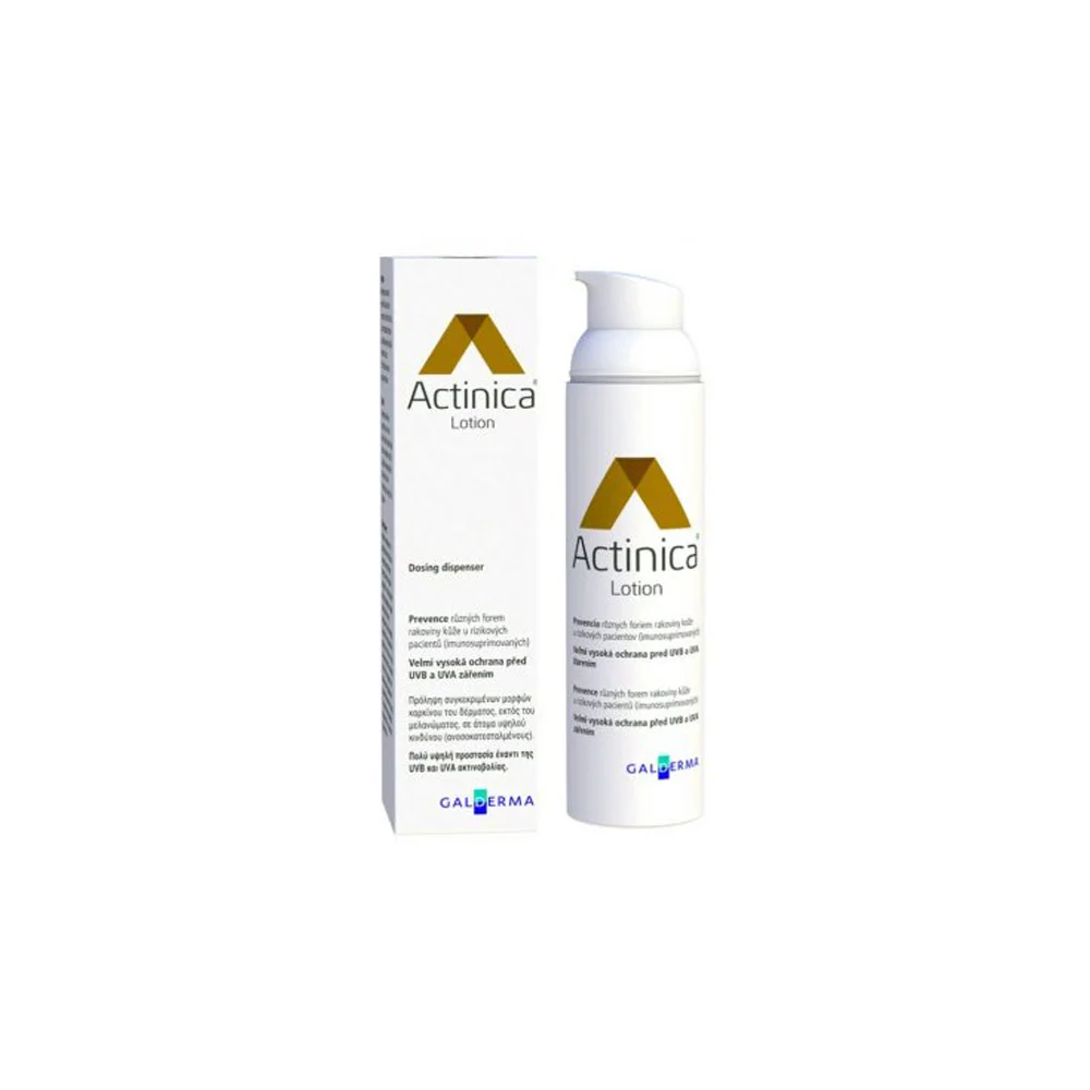 Galderma Actinica Lotion SPF50+ Αντιηλιακή Λοσιόν Υψηλής Προστασίας 80ml