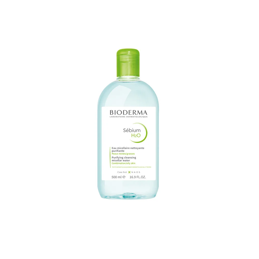 Bioderma Sebium H2O Purifying Cleansing Micellar Water For Combination/Oily Skin 500ml