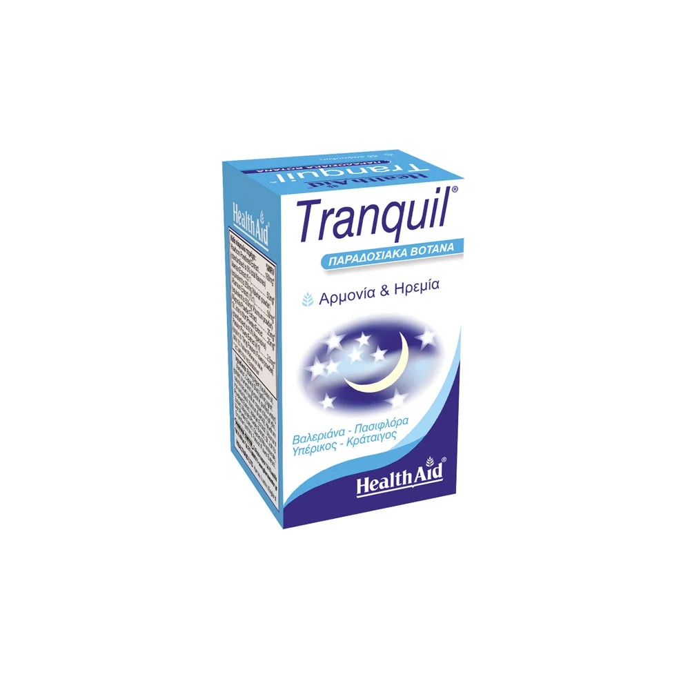 Health Aid Tranquil Nutritional Supplement For Anxiety & Insomnia 30 capsules