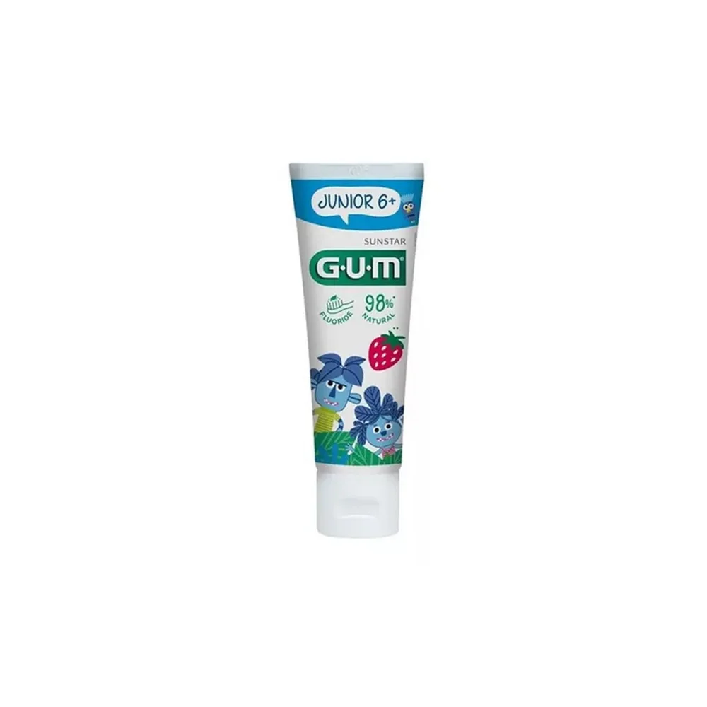 Gum Junior Children's Toothpaste 6+ Years With Strawberry Flavor 50ml