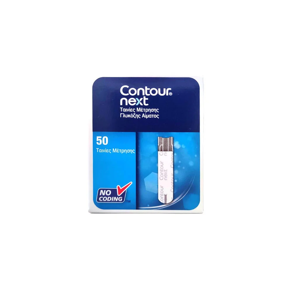 Contour Next Blood Glucose Measuring Tapes 50 pieces