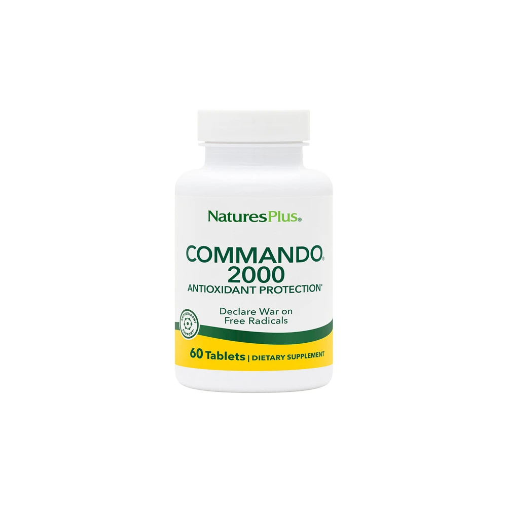 Natures Plus Commando 2000 60 tabs