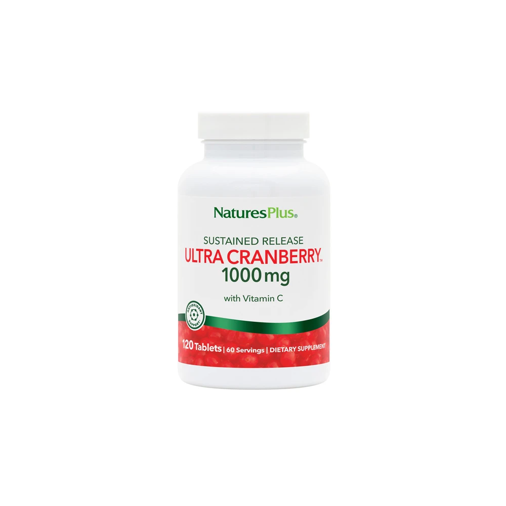 Natures Plus Ultra Cranberry 1000mg 120 tabs