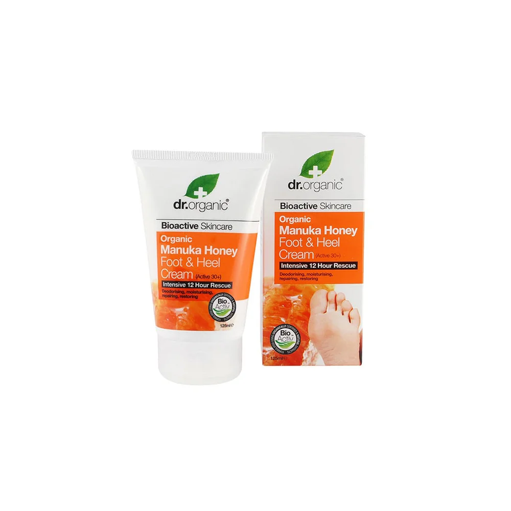 Dr.Organic Manuka Honey Foot & Heel Cream Foot Cream With Organic Manuka Honey 125ml