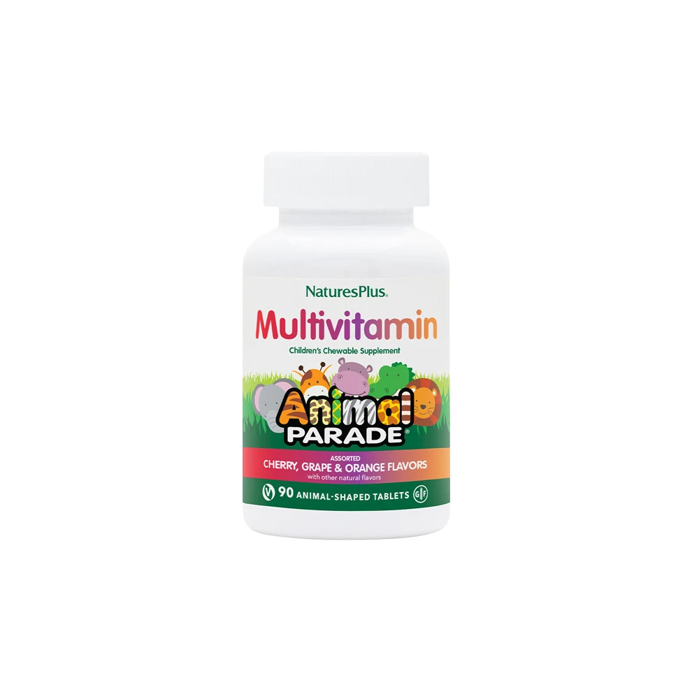 Natures Plus Animal Parade Assorted Multivitamin 90 chew toys