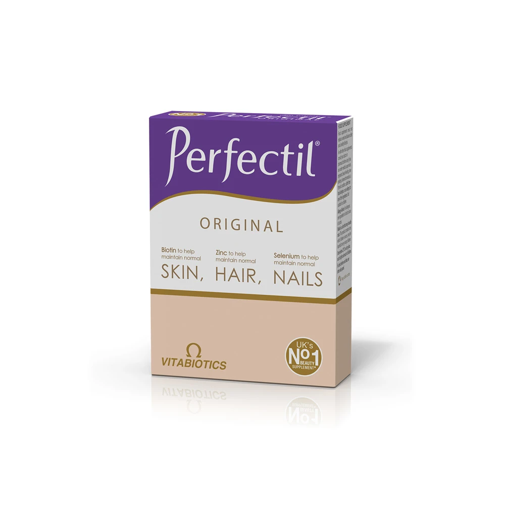 Vitabiotics Perfectil Original Dietary Supplement With Triple Action On Hair Skin & Nails 30 tabs