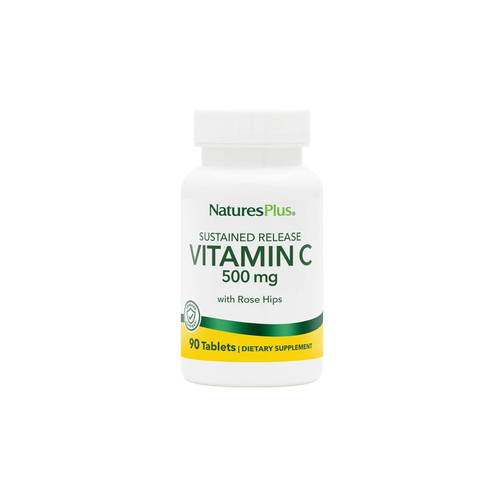 Natures Plus Vitamin C 500mg Βιταμίνη C 90 ταμπλέτες