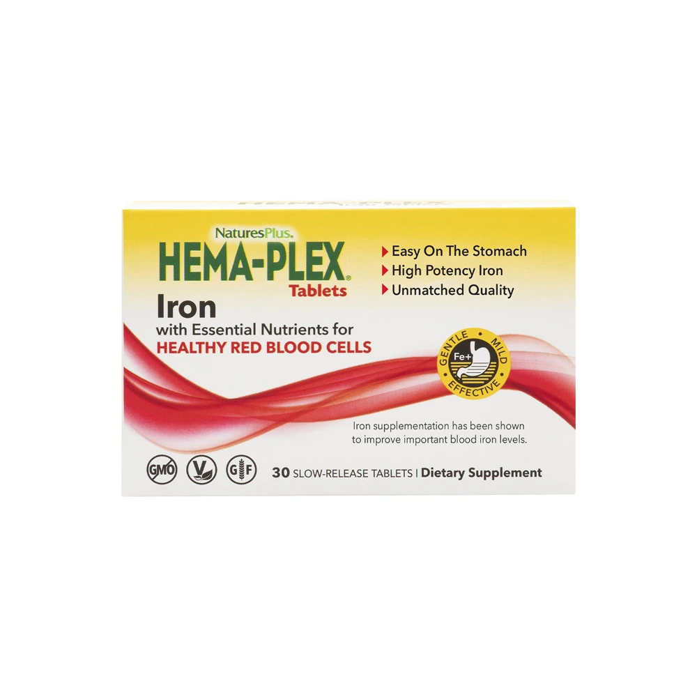 Natures Plus Hema Plex 30 tablets
