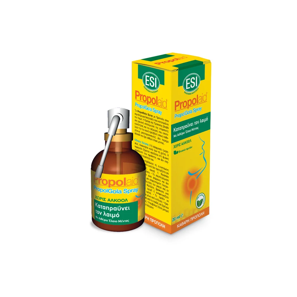 Esi Propolaid PropolGola Spray Oral Spray Immediate Relief From Cough And Sore Throat 20ml