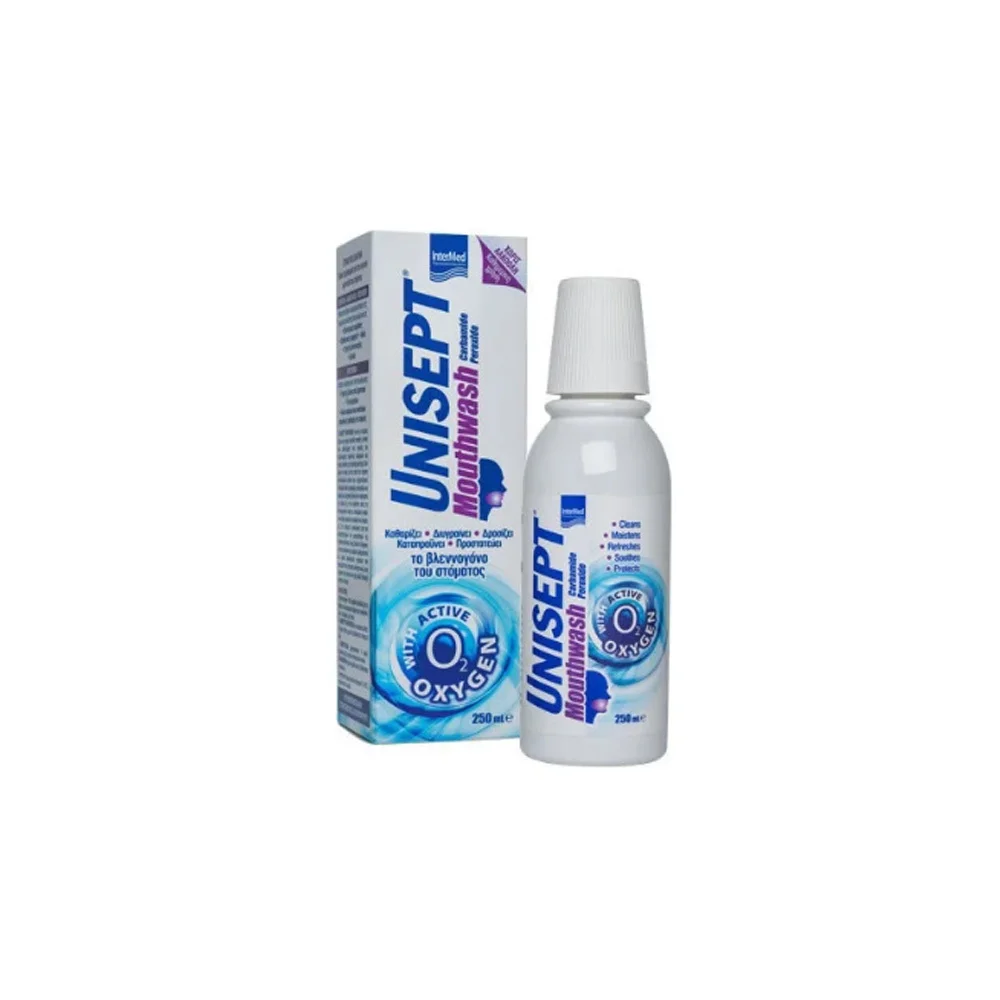 InterMed Unisept Mouthwash Καθημερινό Στοματικό Διάλυμα 250ml