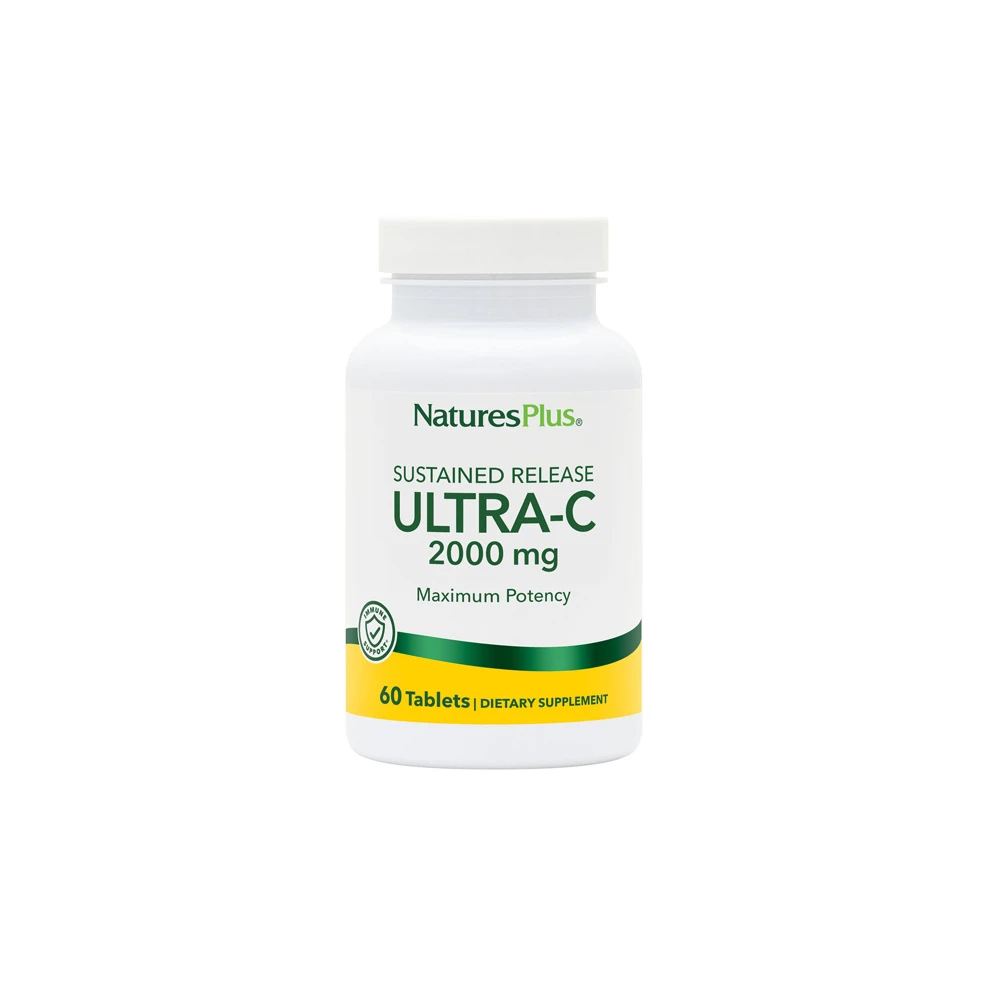 Natures Plus Ultra-C 2000mg Βιταμίνη C 60 ταμπλέτες