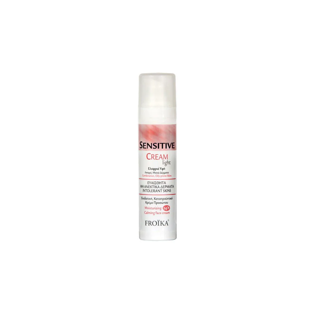 Froika Sensitive Face Cream Light Κρέμα Προσώπου Με Ελαφριά Υφή Για Λιπαρά & Μικτά Δέρματα 40ml