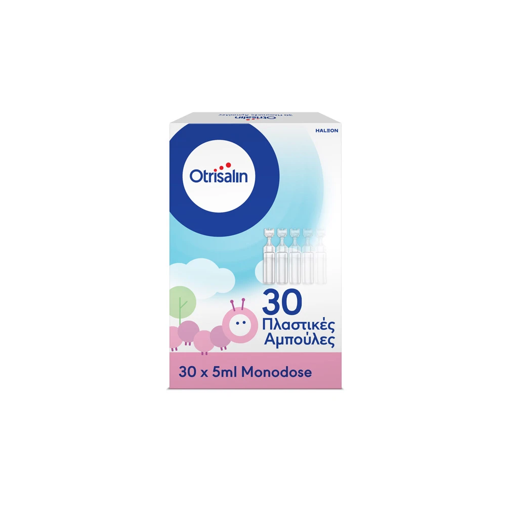 Otrisalin Saline Solution For Cleaning And Moisturizing The Nose 30 ampoules x 5ml