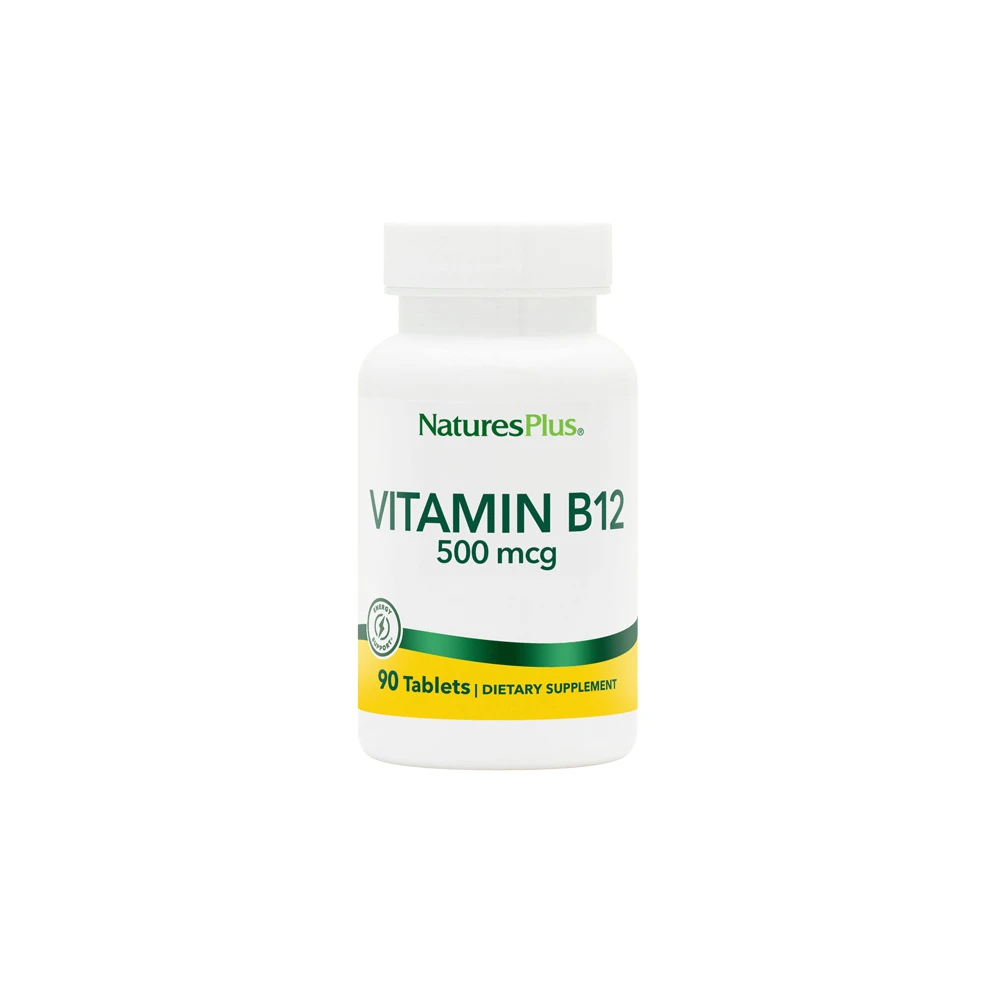 Natures Plus B12 Cobalamin 500mcg 90 tabs