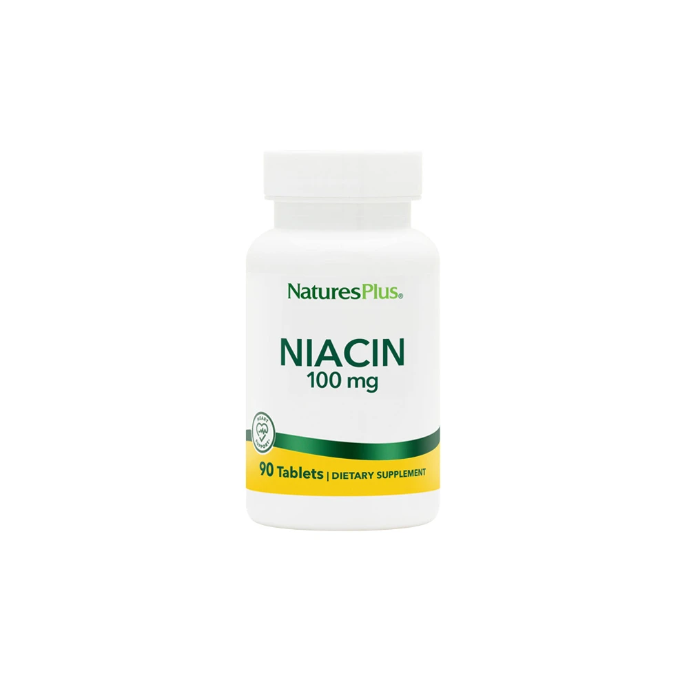 Natures Plus Niacin 100mg 90 tablets
