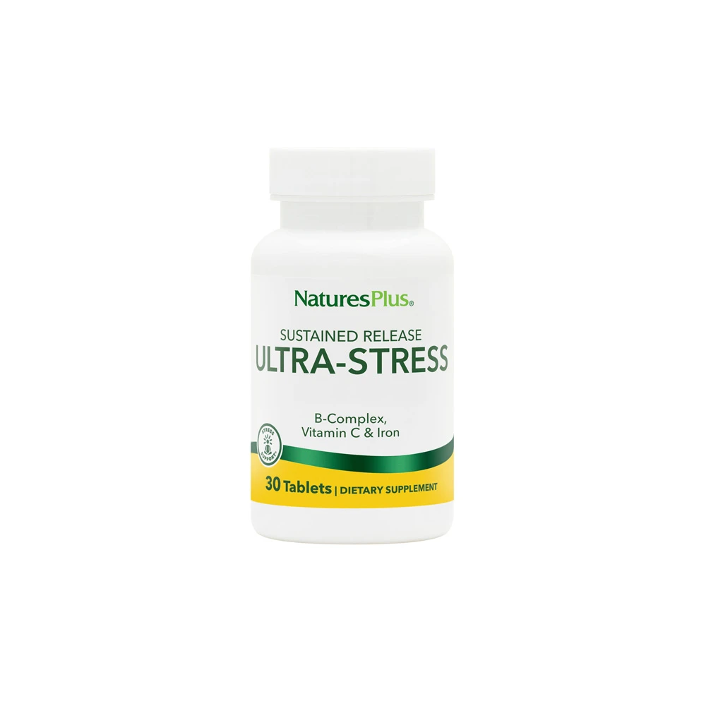 Natures Plus Ultra-Stress With Iron 30 tablets