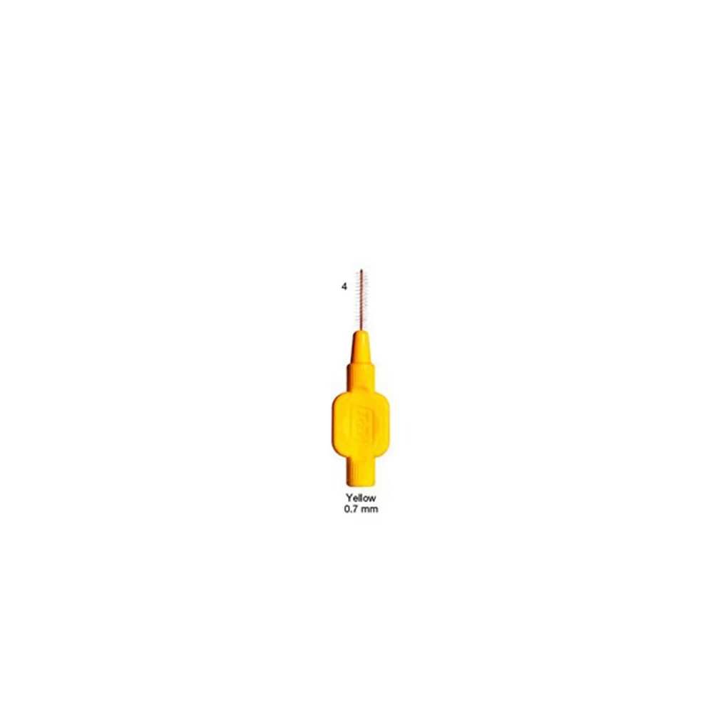 Tepe Interdental Brushes fine 0.7 mm Yellow