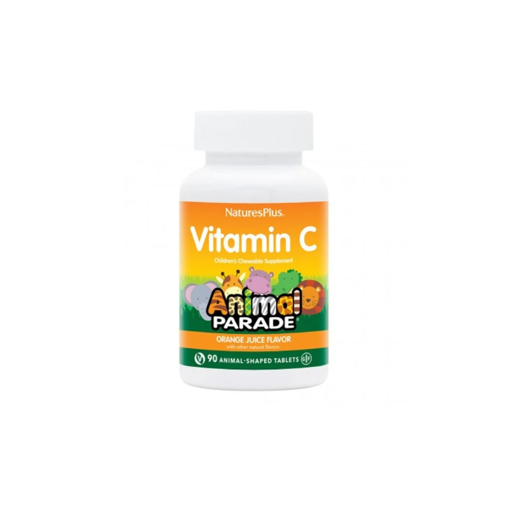 Natures Plus Animal Parade Vitamin C 90 chewable tablets