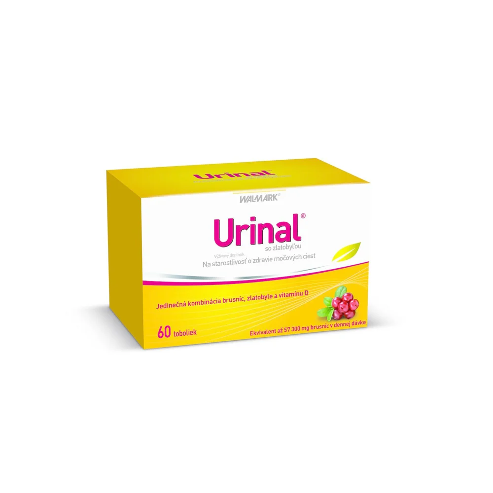 Walmark Urinal Συμπλήρωμα Διατροφής Για Μακροχρόνια Φροντίδα Του Ουροποιητικού Συστήματος 60 κάψουλες