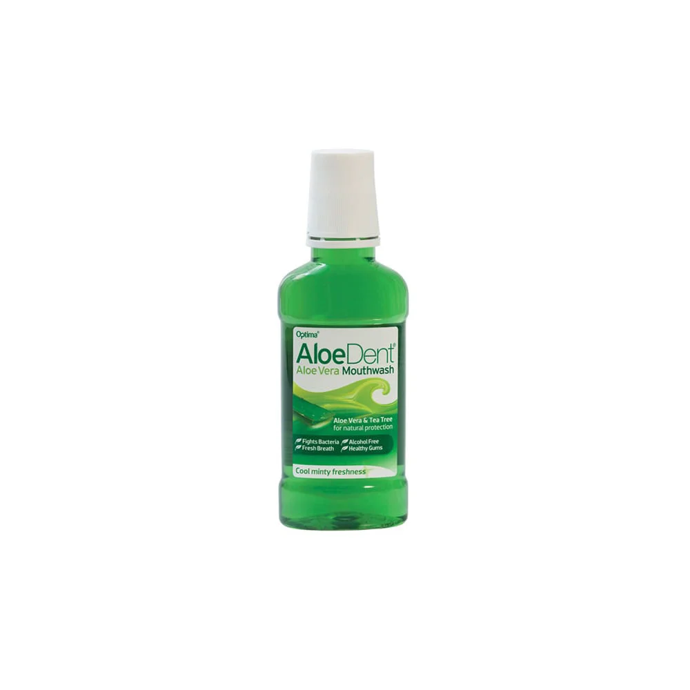 Optima Aloe Dent Mouthwash Στοματικό Διάλυμα Καθημερινής Χρήσης Με Αλόη 250ml