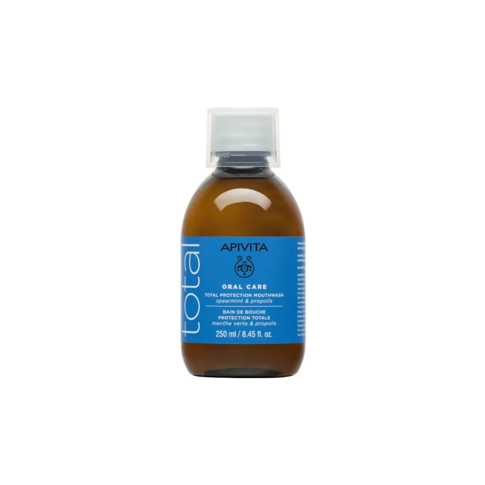 Apivita Natural Dental Care Natural Mouthwash With Spearmint & Propolis 250ml
