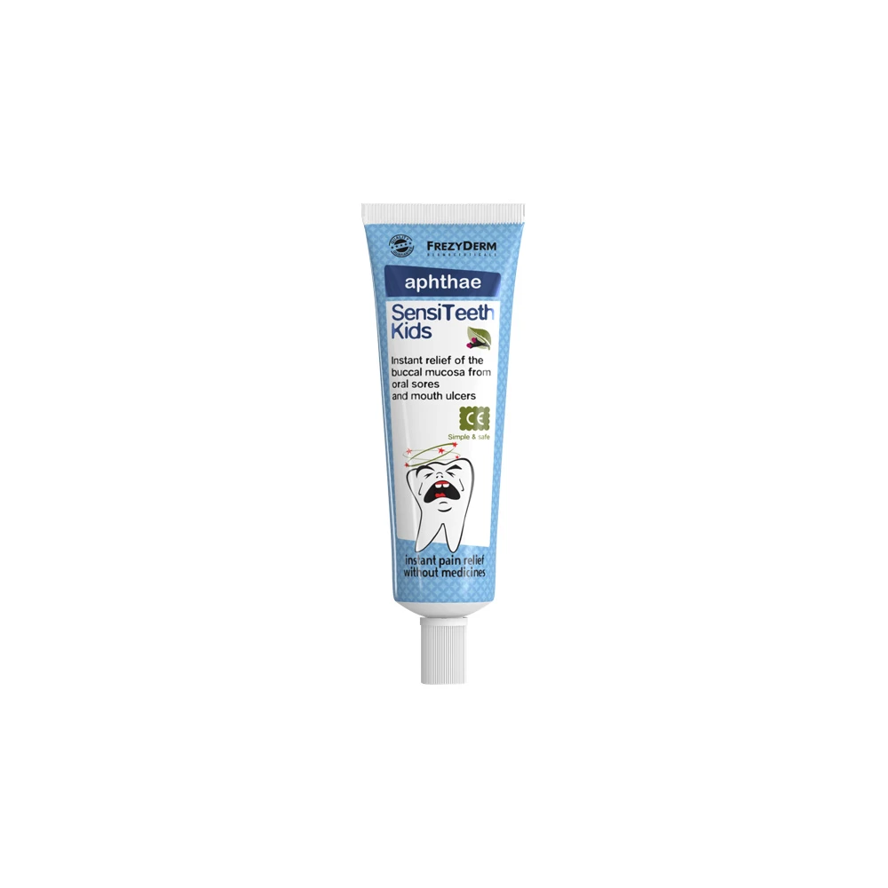 Frezyderm SensiTeeth Aphthae Gel Εξειδικευμένο Τζελ Για Άφθες & Στοματικά Έλκη 25ml