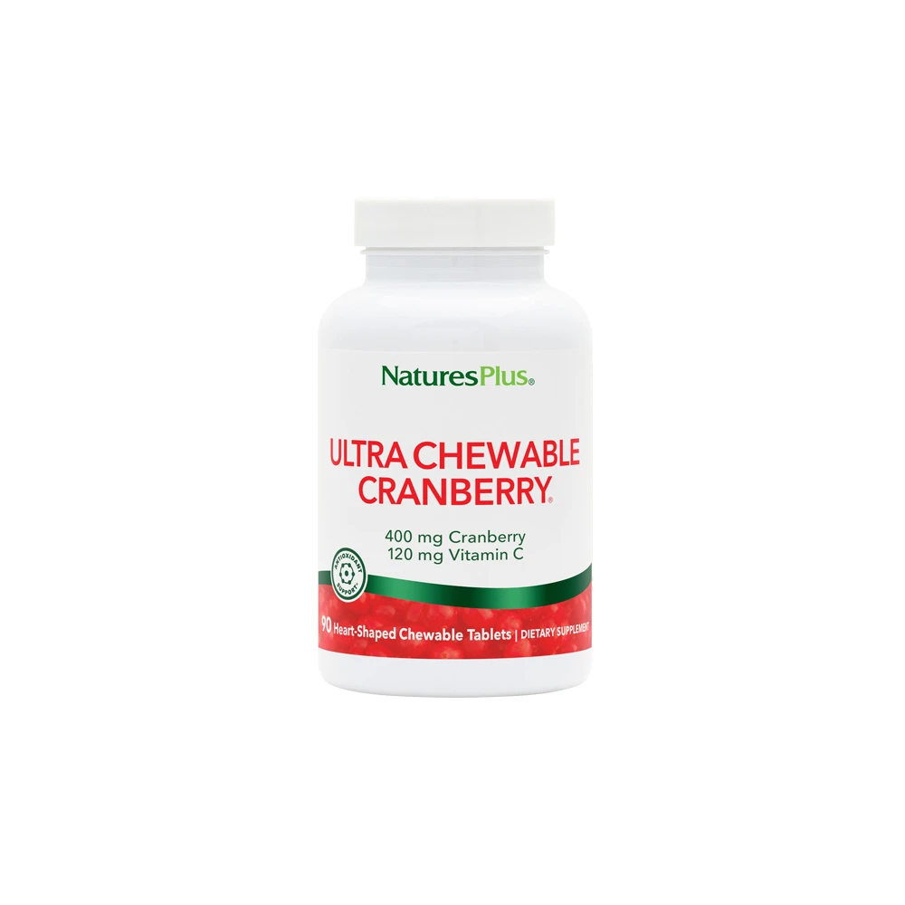 Natures Plus Ultra Chewable Cranberry 90 tablets