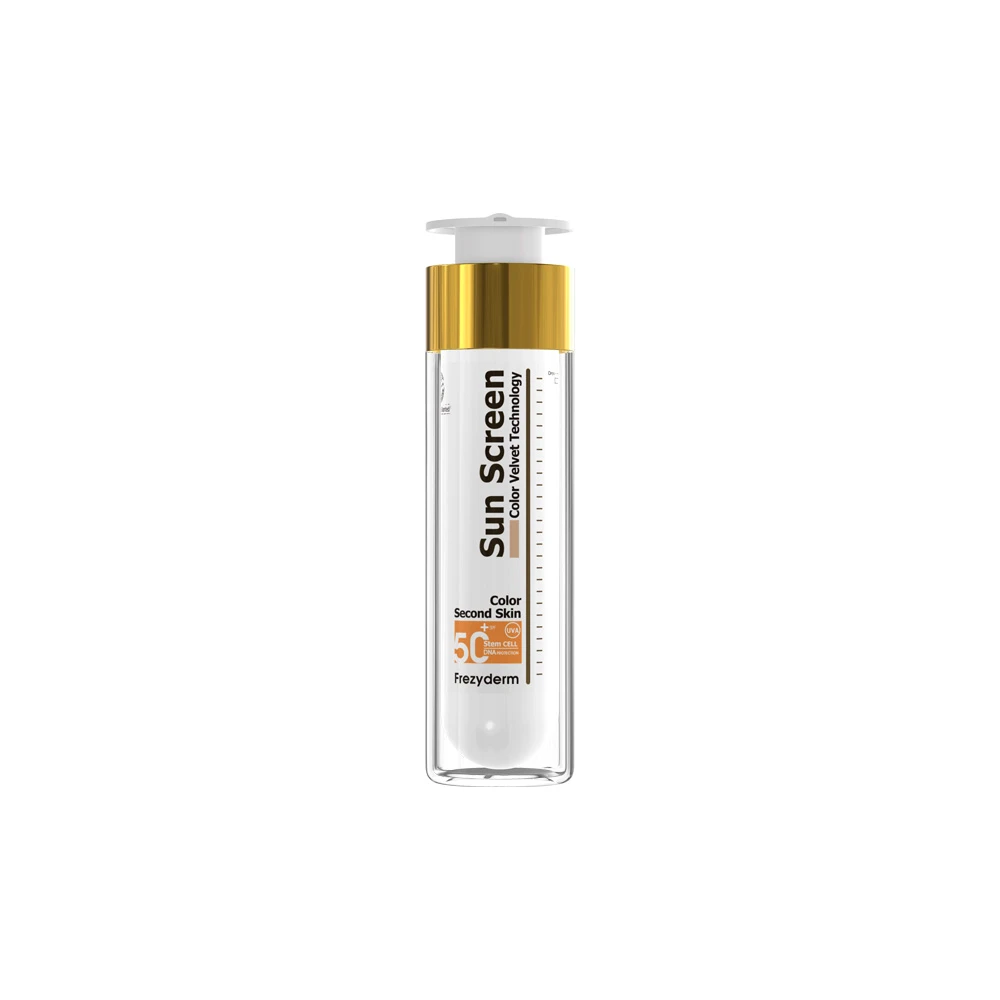Frezyderm Sun Screen Color Velvet Face Cream SPF50+ Αντηλιακή Κρέμα Προσώπου Με Χρώμα Πολύ Υψηλής Προστασίας 50ml