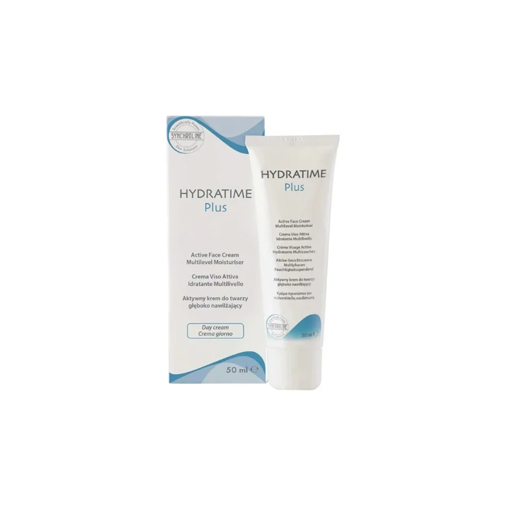 Synchroline Hydratime Plus Face Cream Ενυδατική Κρέμα Προσώπου & Λαιμού Για Ξηρό Δέρμα Που Προλαμβάνει Τη Φωτογήρανση 50ml