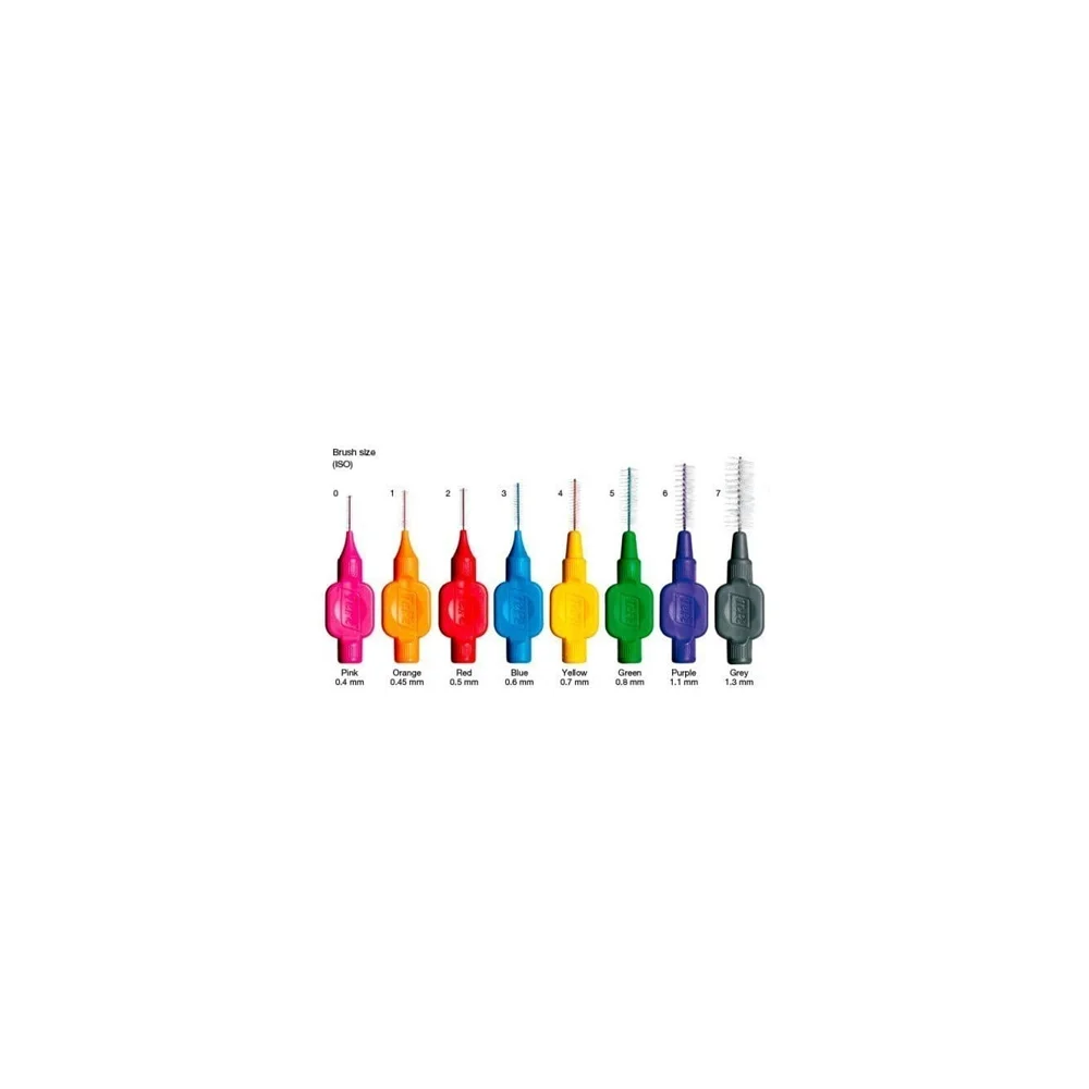 Tepe Mixed Pack Μεσοδόντια Βουρτσάκια Σε Διάφορα Χρώματα 8 τεμάχια