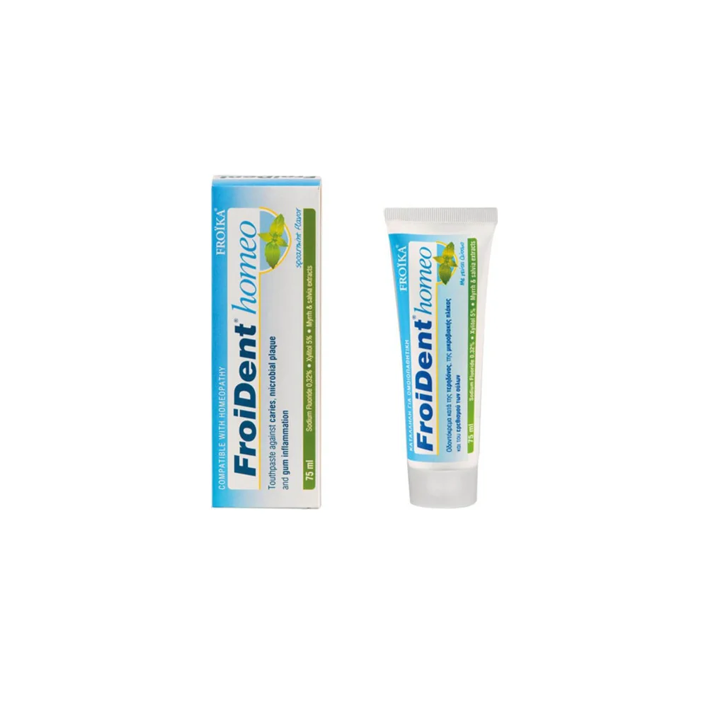 Froika Froident Homeo Οδοντόκρεμα Με Γεύση Δυόσμο 75ml
