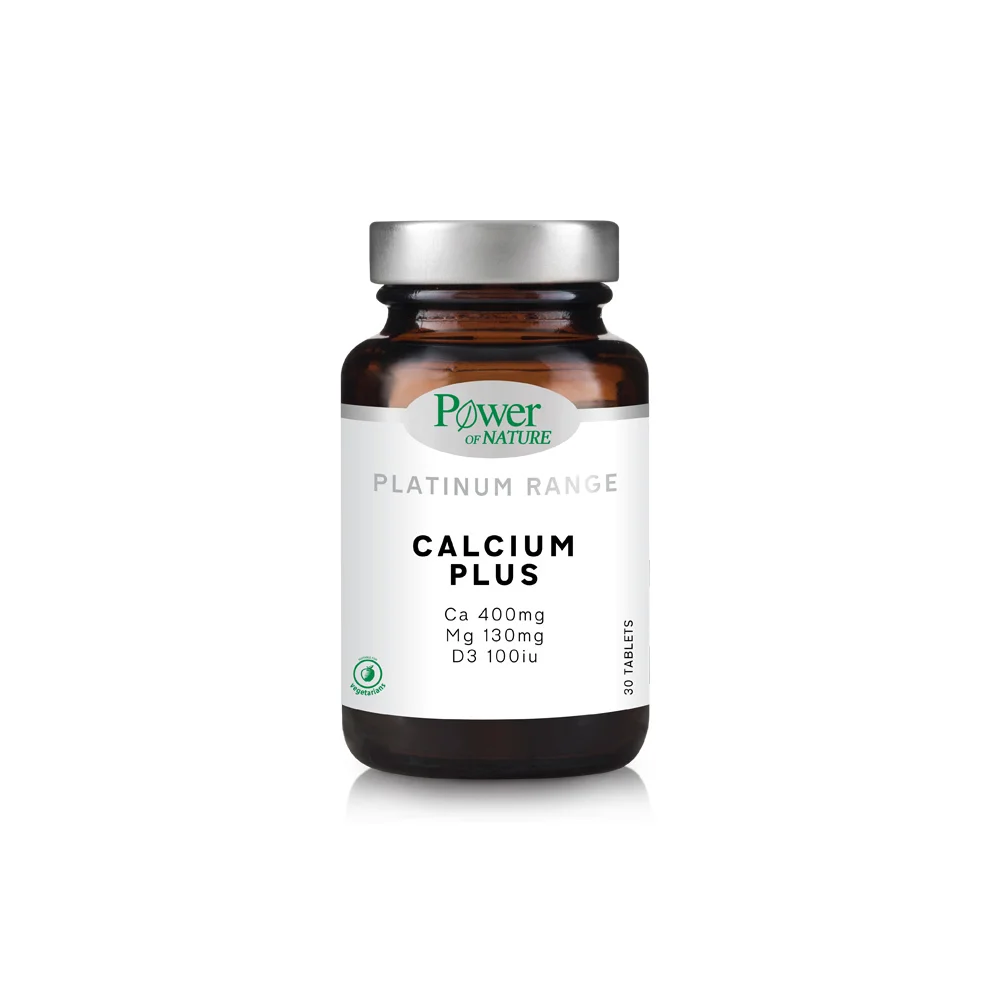 Power Health Classics Platinum Range Calcium Plus Για Τη Σωστή Λειτουργία Του Νευρικού Συστήματος 30 ταμπλέτες