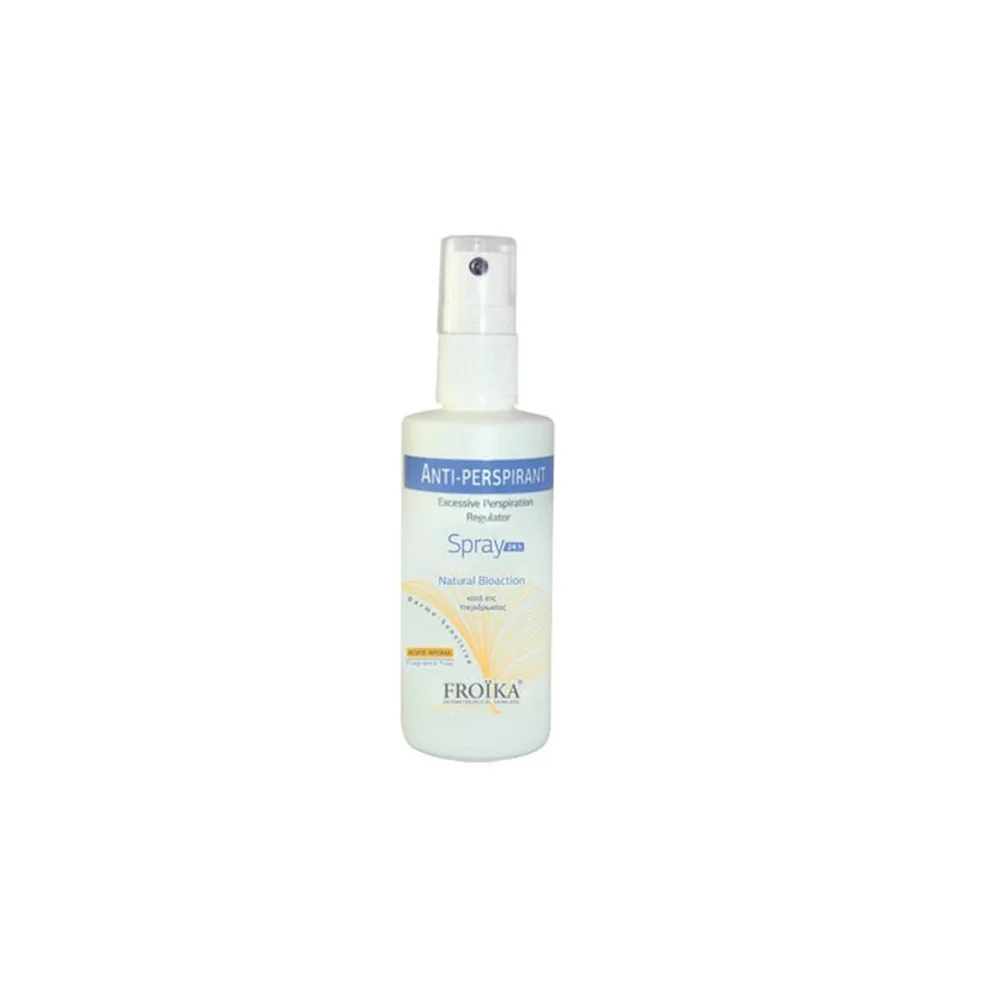 Froika Anti-Perspirant Spray Αντιϊδρωτικό Σπρέι Χωρίς Άρωμα 60ml