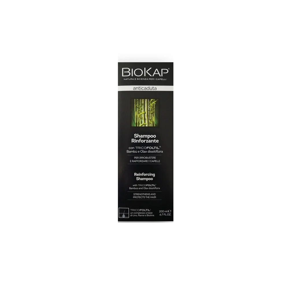 Biokap Shampoo Anticaduta Σαμπουάν Για Τη Δραστική Καταπολέμηση Της Τριχόπτωσης 200ml