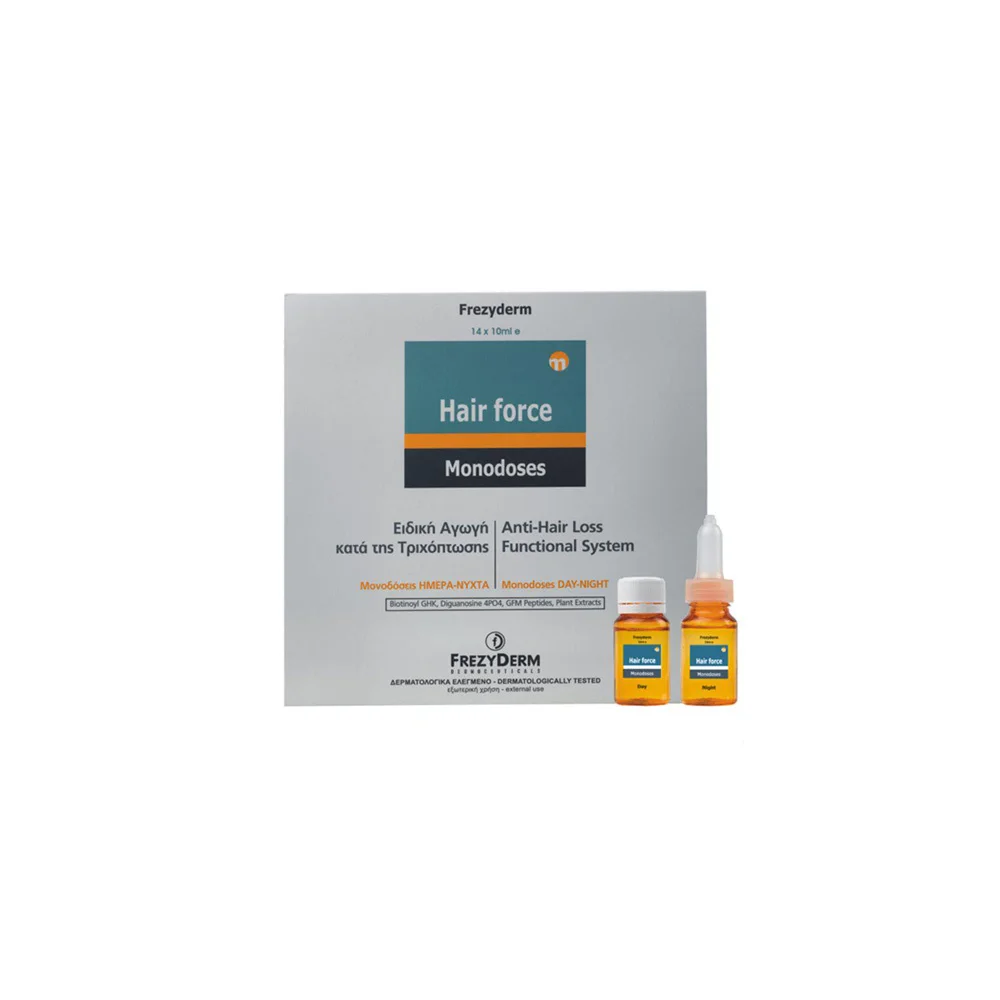 Frezyderm Hair Force Monodose Special Hair Loss Treatment For Men & Women 14x10ml