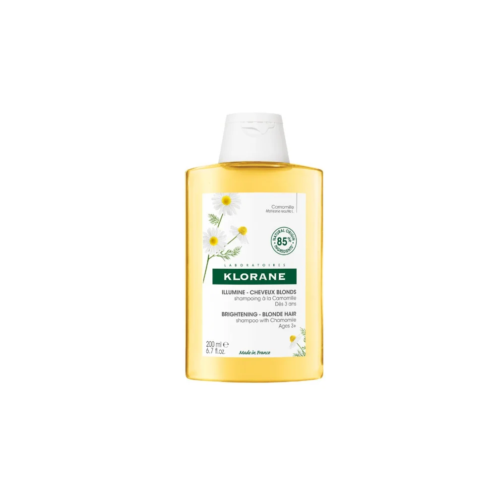 Klorane Chamomile Shampoo Ανάλαφρο Σαμπουάν Με Εκχύλισμα Χαμομηλιού Για Όλη Την Οικογένεια 200ml