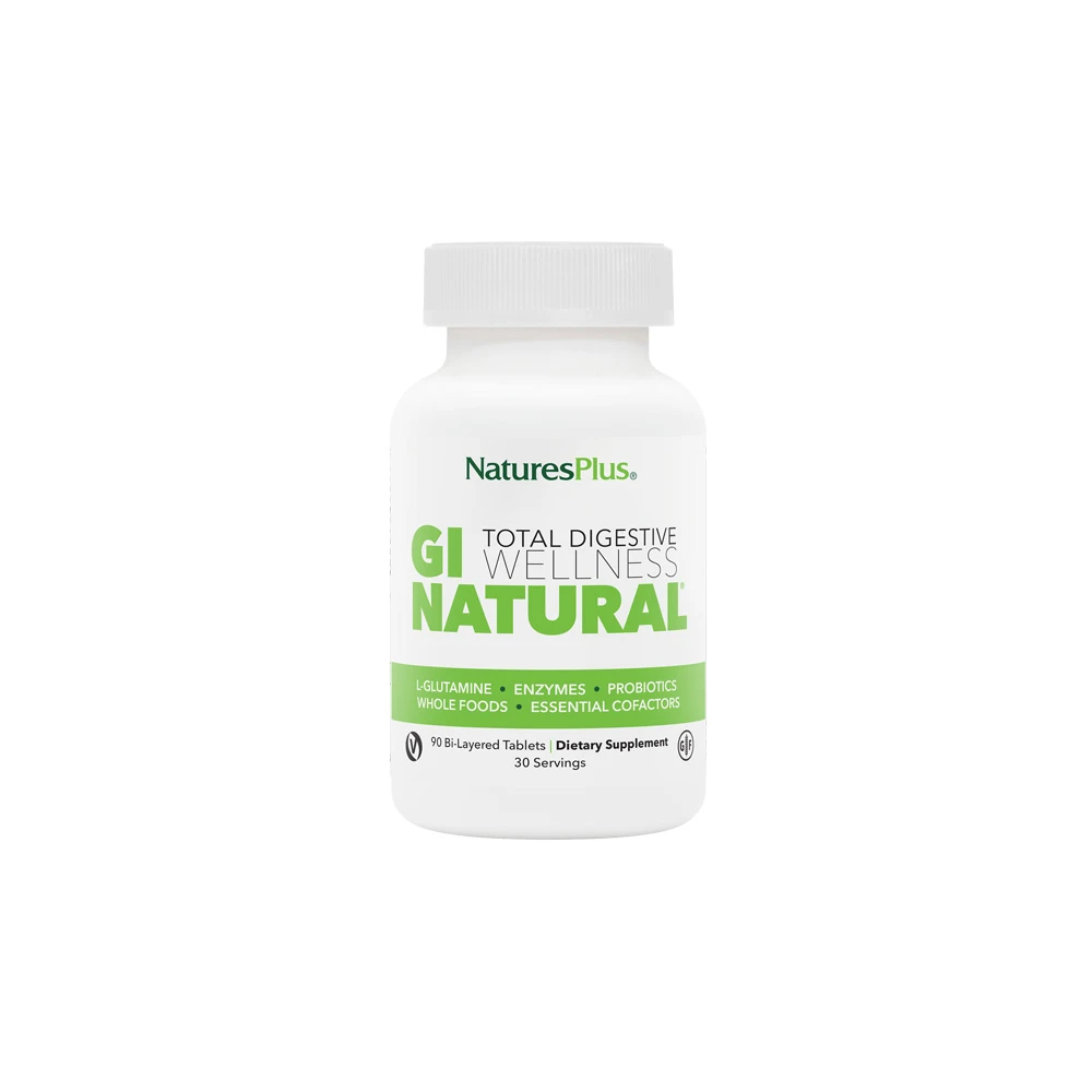 Natures Plus GI Natural Total Digestive Wellness 90 tablets