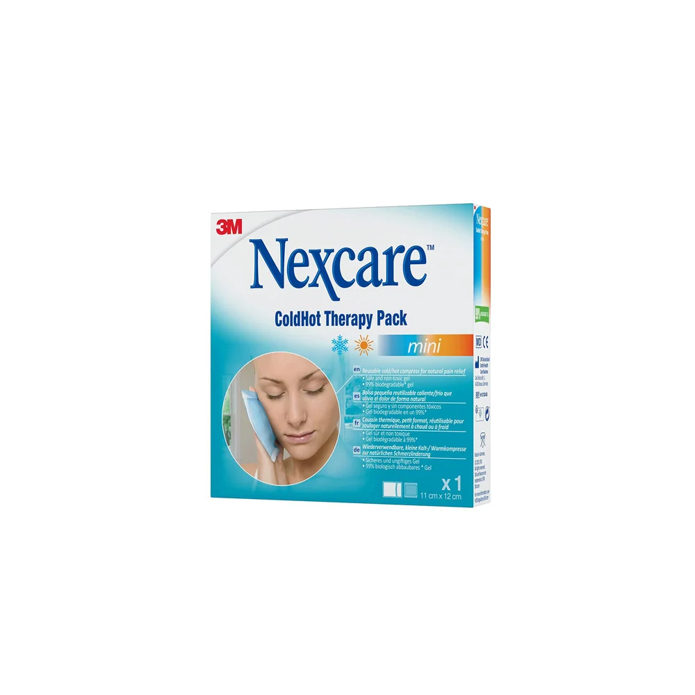 Nexcare ColdHot Mini 2 In 1 Multi-Purpose Ice Pack & Heating Pads For Natural Pain Relief 1pc